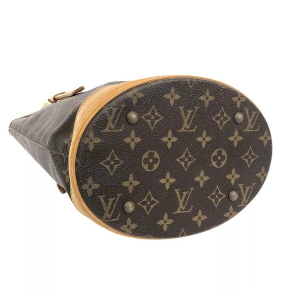 Auth LOUIS VUITTON Petit Bucket M42238 Monogram FL1020 Shoulder Bag - Picture 10 of 15